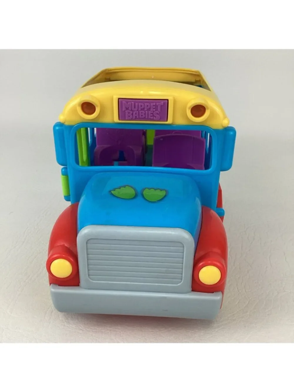 Disney Jr Muppet Babies Friendship School Bus Sounds Figures Bundle Piggy Gonzo